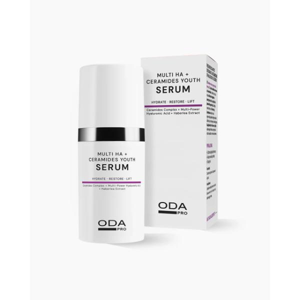 Multi HA + Ceramides youth serum 30ml