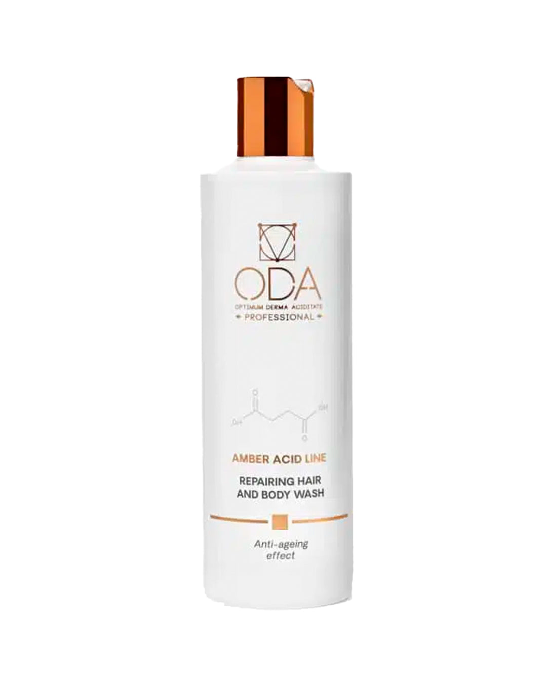 Repairing Hair And Body Wash with amber acid and UREA