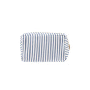 Pouch Square Ticking Stripe Blue