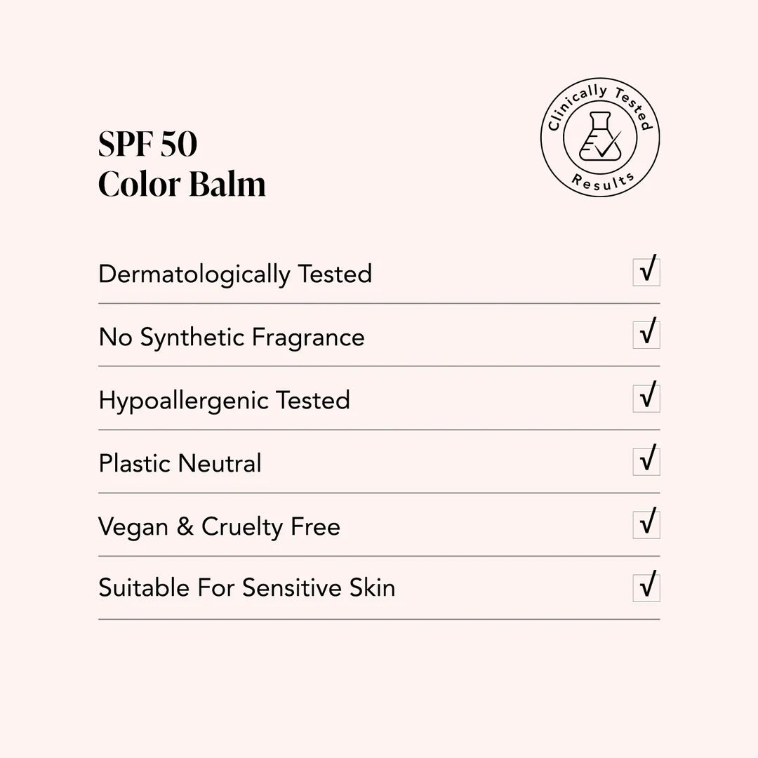 SPF 50 Color Balm - 4 colors