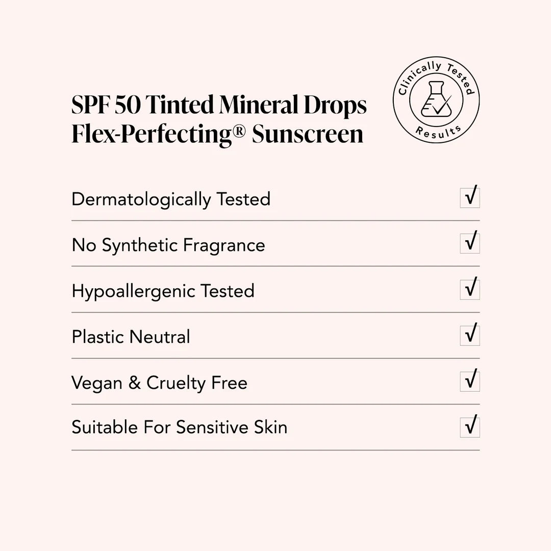 SPF 50 Tinted Mineral Drops Flex-Perfecting® Sunscreen