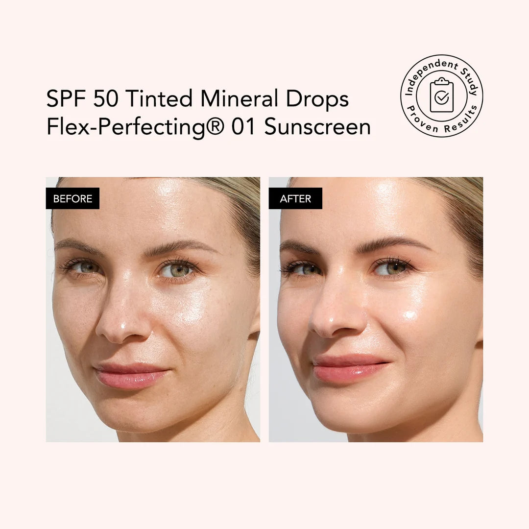 SPF 50 Tinted Mineral Drops Flex-Perfecting® Sunscreen