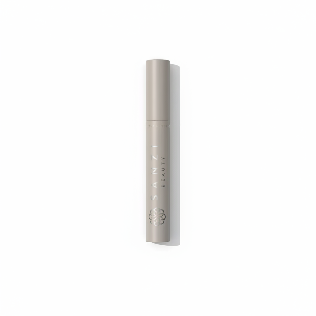 Sanzi Brow Styling Gel Clear tube on a white background