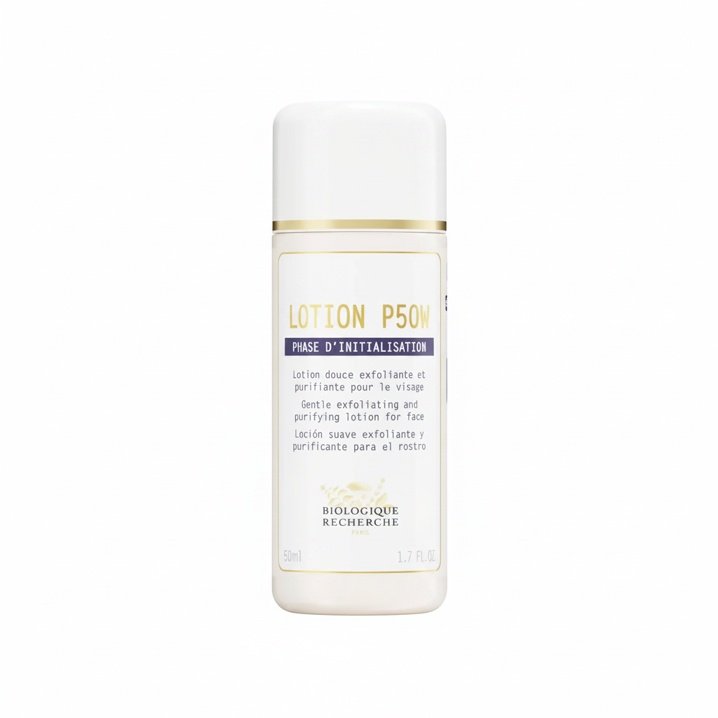 Lotion P50W 50 ml bottle on a white background