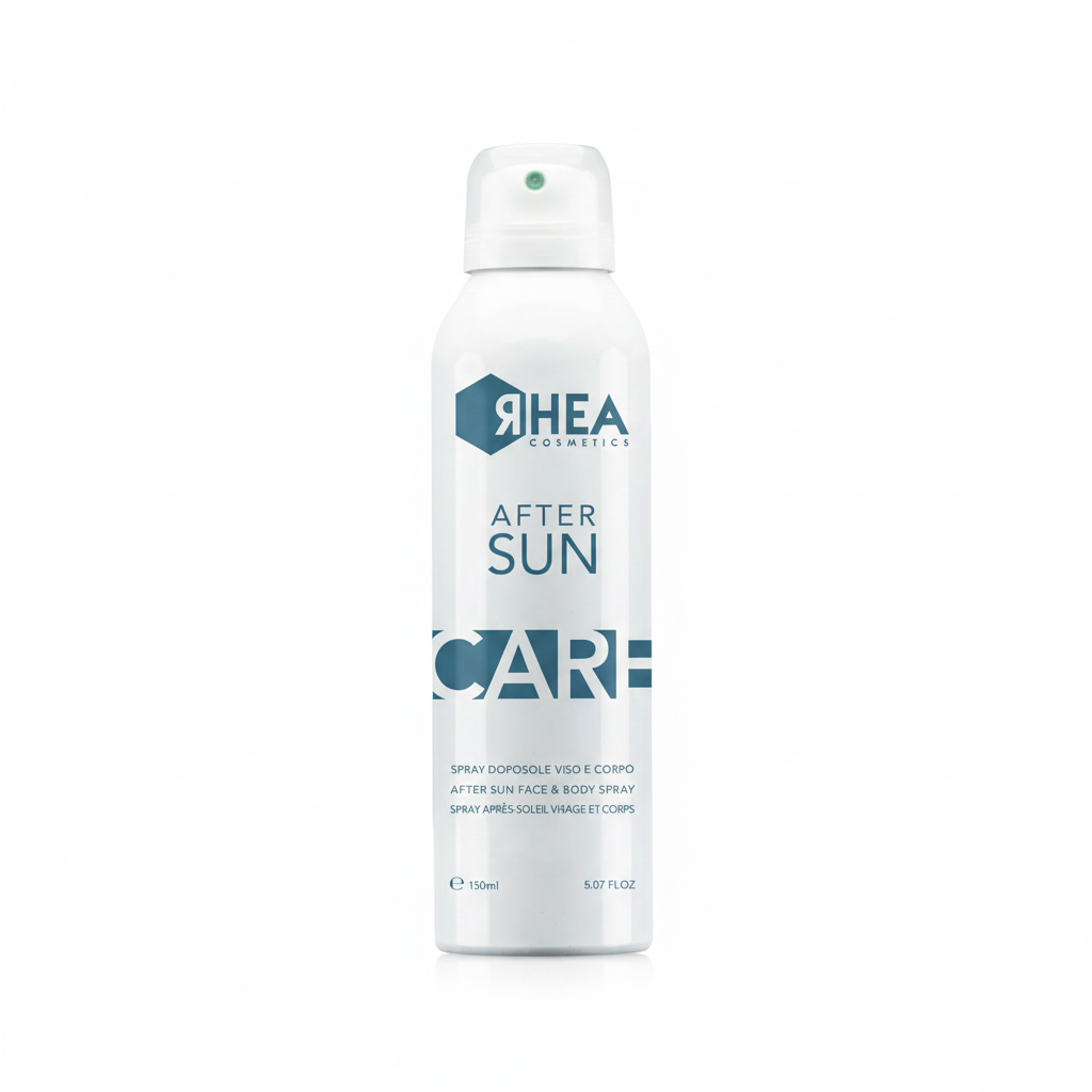 Rhea Cosmetics After Sun Face and Body Spray on a white background