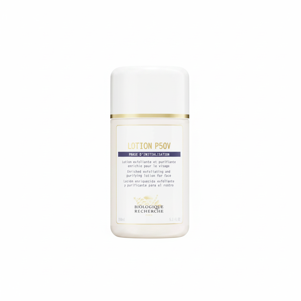 Lotion P50V 150 ml, white background and smaller