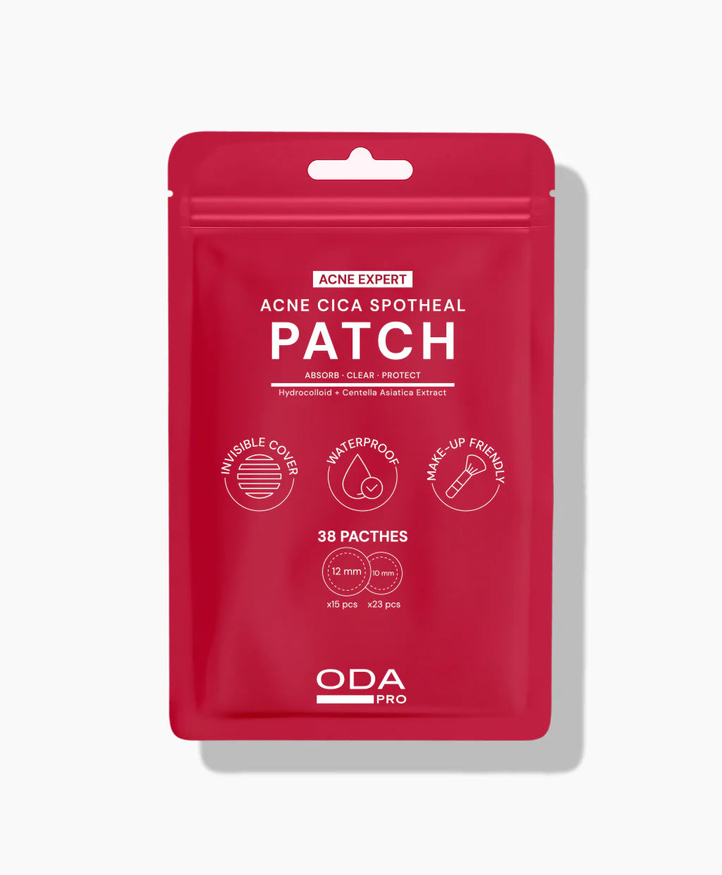 Pimple patches with asiatic centella extract 38 stk